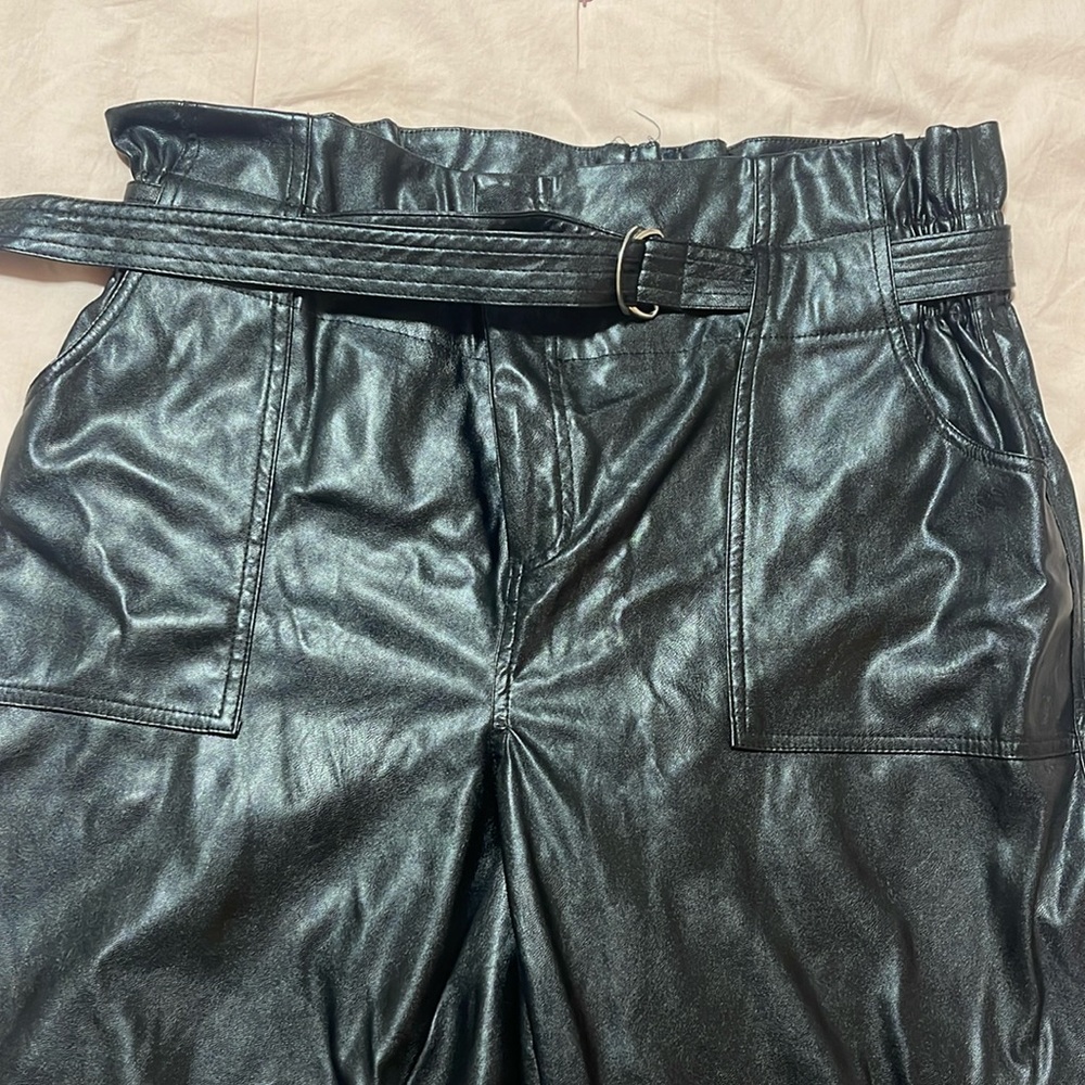 PaperBag leather pants 👖 ON SALE